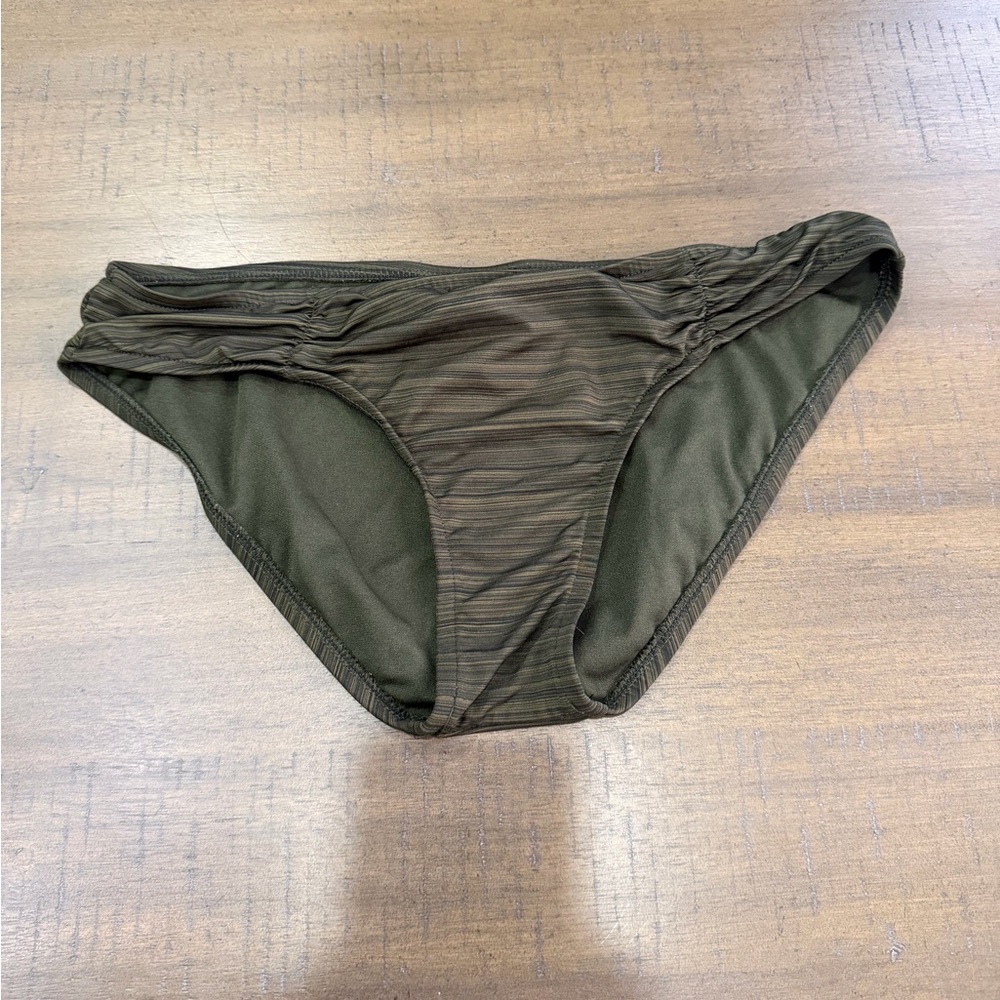 Mossimo Olive Green Bikini Bottom M